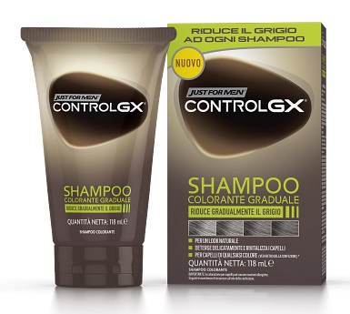 JUST FOR MEN CONTROL GX SHAMPOO COLORANTE GRADUALE 150 ML - doctorpill.it