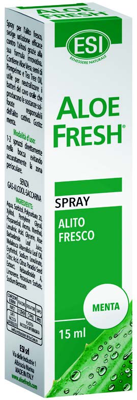 ESI ALOE FRESH SPRAY ALITO MENTA FORTE 15 ML - doctorpill.it