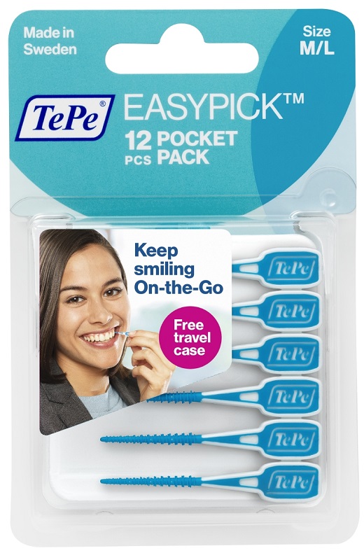 TEPE EASYPICK M/L BLU 12 PEZZI - doctorpill.it