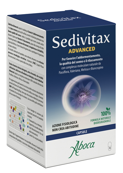 SEDIVITAX ADVANCED 70 CAPSULE - doctorpill.it
