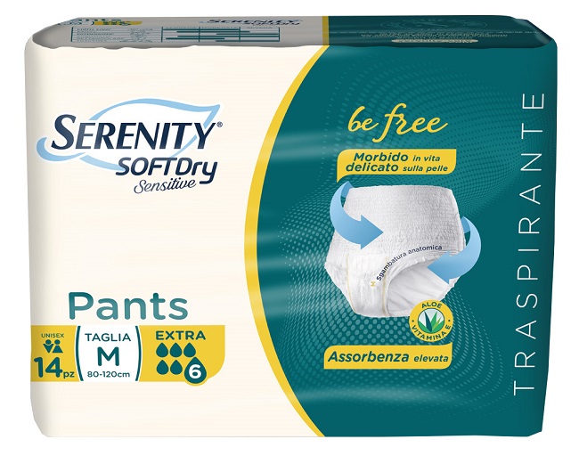 SERENITY PANTS SD SENSITIVE EXTRA M 14 PEZZI - doctorpill.it