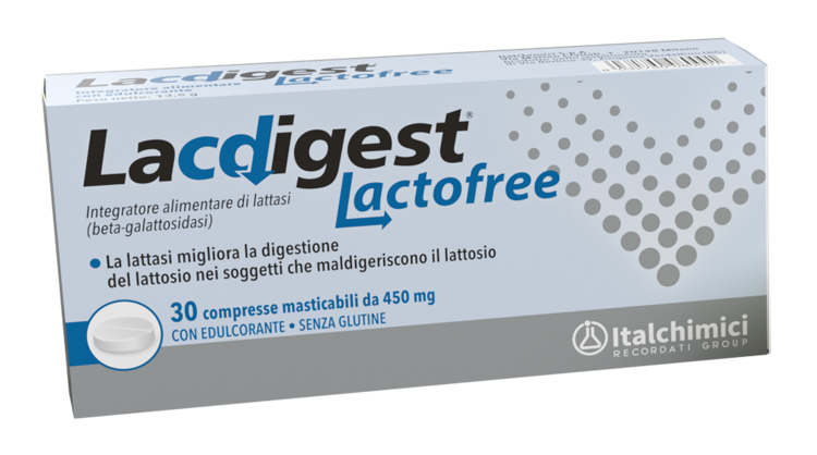 LACDIGEST LACTOFREE 30 COMPRESSE MASTICABILI - doctorpill.it