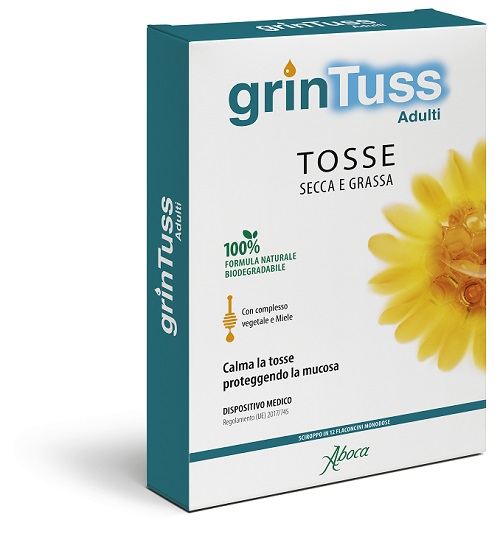 GRINTUSS ADULTI SCIROPPO 12 FLACONCINI MONODOSE - doctorpill.it