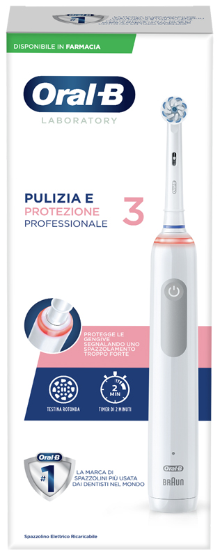 ORALB PRO 3 LABORATORY SPAZZOLINO ELETTRICO - doctorpill.it