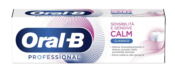 ORALB PROFESSIONAL SENSIBILITA' E GENGIVE CALM CLASSICO COLLUTORIO 75 ML - doctorpill.it
