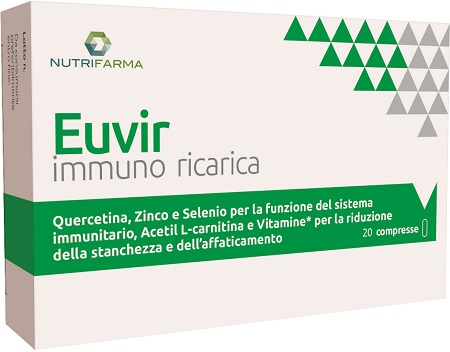 EUVIR IMMUNO RICARICA 20 COMPRESSE - doctorpill.it