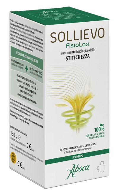 SOLLIEVO FISIOLAX SCIROPPO 180 G - doctorpill.it