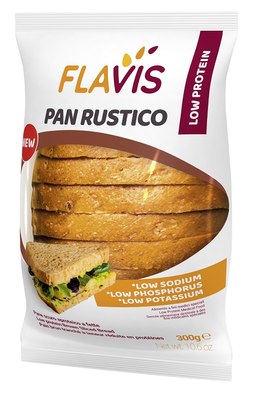 FLAVIS PAN RUSTICO APROTEICO 300 G - doctorpill.it