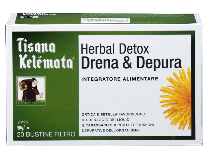 TISANA HERBAL DETOX DRENA & DEPURA 20 BUSTINE - doctorpill.it