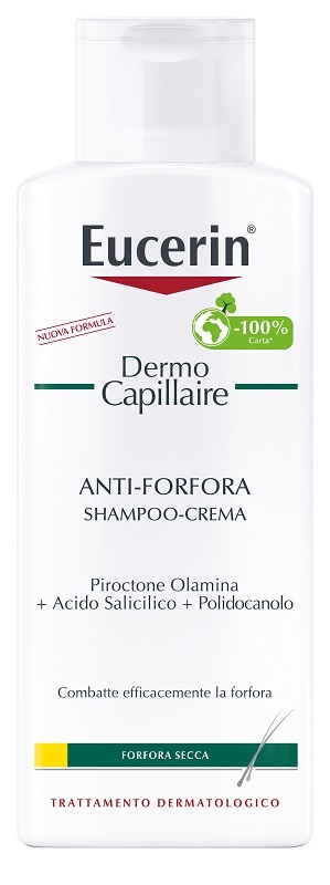 EUCERIN SHAMPOO CREMA ANTIFORFORA SECCA 250 ML - doctorpill.it