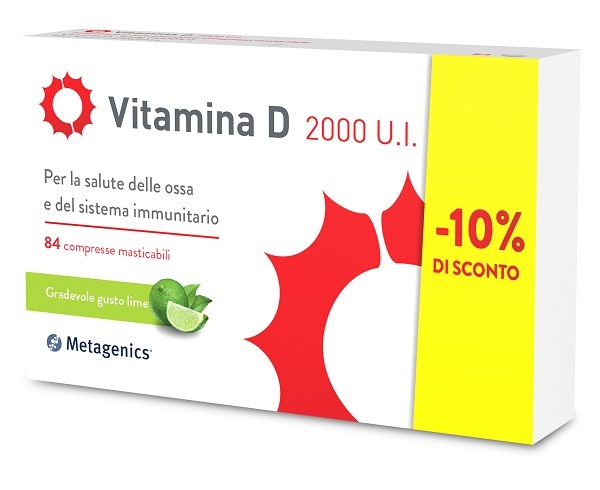 VITAMINA D2000 UI 84 PROMO-10% - doctorpill.it
