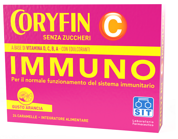 CORYFIN C IMMUNO 24 CARAMELLE - doctorpill.it