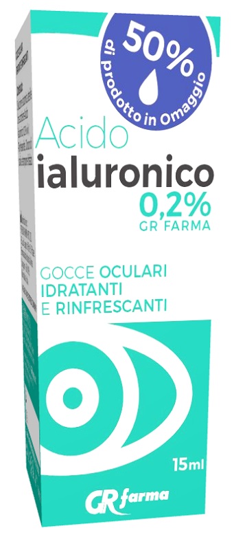 GOCCE OCULARI IDRATANTI RINFRESCANTI ACIDO IALURONICO 15 ML - doctorpill.it