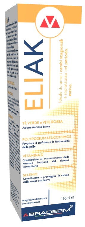 ELIAK 30 BUSTINE DA 5 ML BRADERM - doctorpill.it