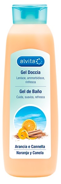 ALVITA GEL DOCCIA ARANCIA E CANNELLA 300 ML - doctorpill.it