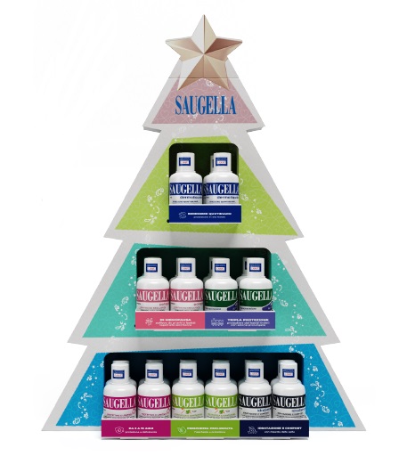 SAUGELLA MINI LOVES NATALE ESPOSITORE 24 PEZZI - doctorpill.it