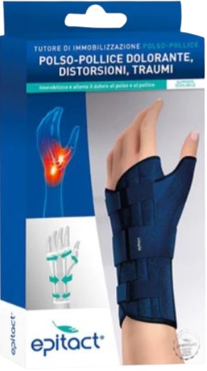TUTORE POLSO/POLLICE PER TENDINITE EPITACT QUERV'ACTIV SINISTRO M - doctorpill.it
