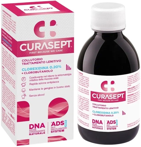 CURASEPT COLLUTORIO ADS DNA TRATTAMENTO LENITIVO 200 ML - doctorpill.it