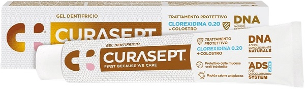 CURASEPT GEL DENTIFRICIO ADS DNA TRATTAMENTO PROTETTIVO 75 ML - doctorpill.it