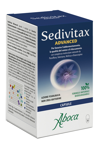 SEDIVITAX ADVANCED 30 CAPSULE - doctorpill.it