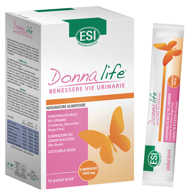 ESI DONNA LIFE VIE URINARIE 16 POCKET DRINK - doctorpill.it