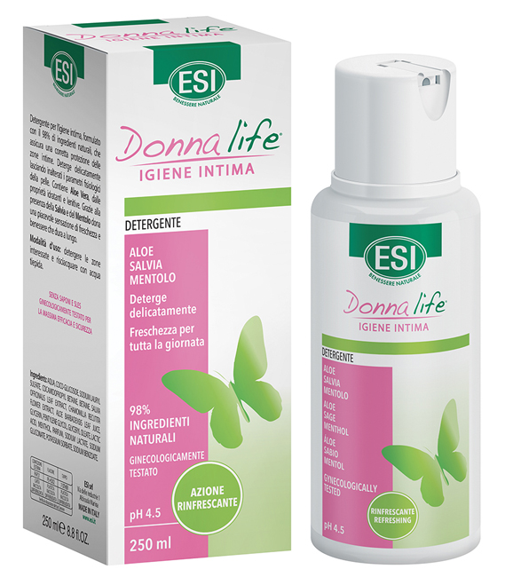 ESI DONNA LIFE DETERGENTE INTIMO RINFRESCANTE 250 ML - doctorpill.it