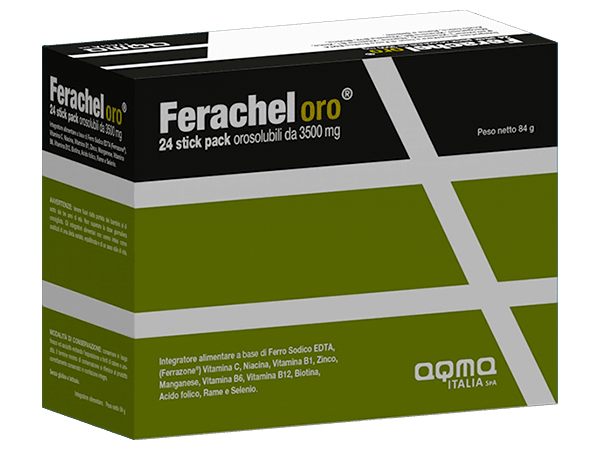 FERACHEL ORO 24 STICK OROSOLUBILI - doctorpill.it