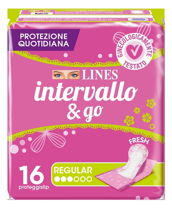 PROTEGGISLIP LINES INTERVALLO FRESH&GO RIPIEGATI 16 PEZZI - doctorpill.it