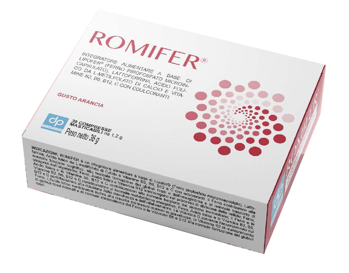 ROMIFER 30 COMPRESSE MASTICABILI - doctorpill.it