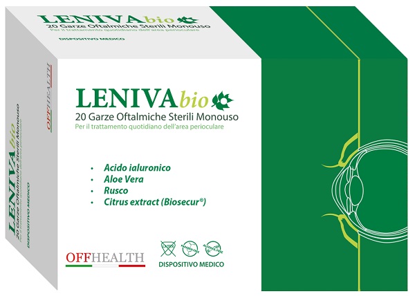 LENIVA BIOSECUR GARZE OFTALMICHE 20 PEZZI - doctorpill.it