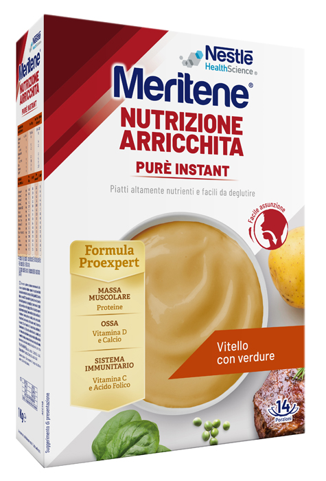 MERITENE PURE' INSTANT VITELLO CON VERDURE 1 KG - doctorpill.it