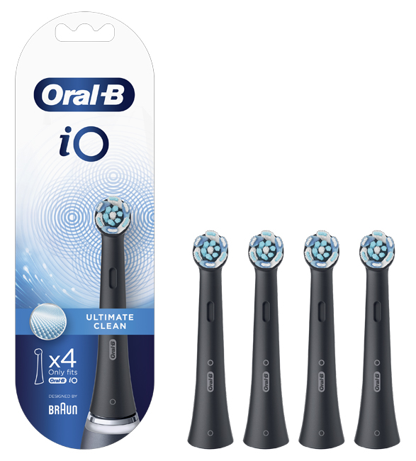 ORALB POWER REFILL IO ULTRA CLEAN BLACK - doctorpill.it