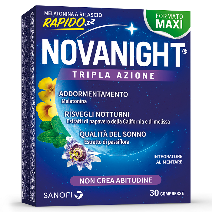 NOVANIGHT 30 COMPRESSE RILASCIO RADIDO NEW - doctorpill.it