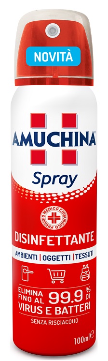 AMUCHINA SPRAY AMBIENTI OGGETTI TESSUTI 100 ML - doctorpill.it