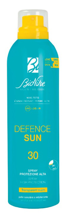 DEFENCE SUN SPRAY TRANSPARENT TOUCH 30 200 ML - doctorpill.it