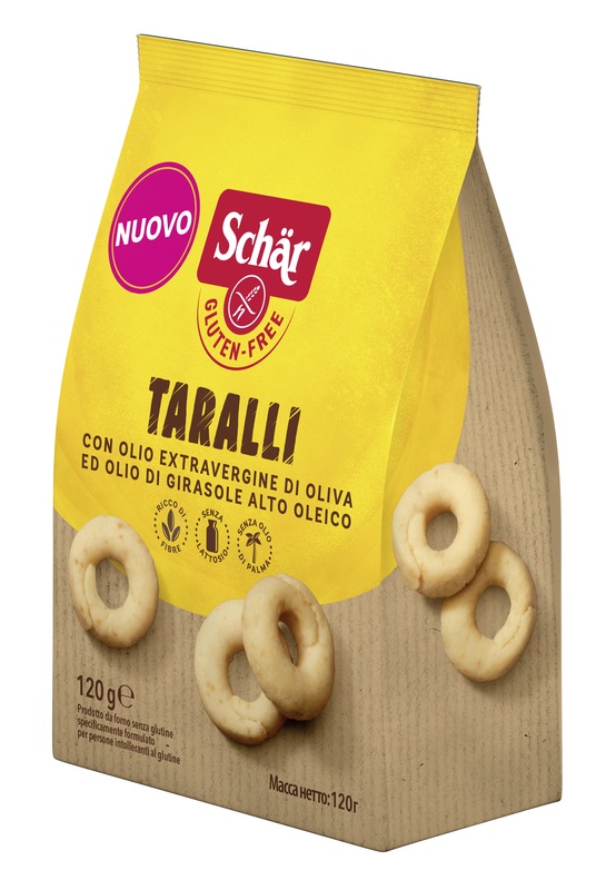 SCHAR TARALLI SENZA LATTOSIO 120 G - doctorpill.it