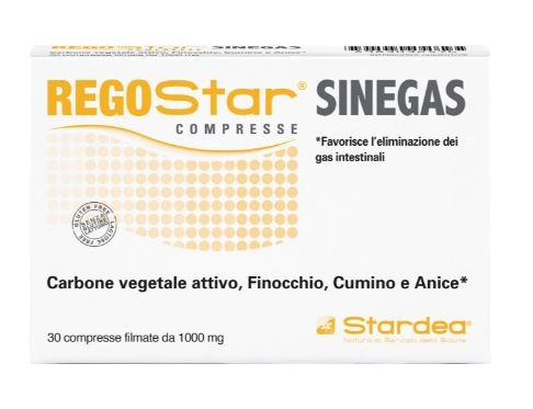 REGOSTAR SINEGAS 30 COMPRESSE - doctorpill.it