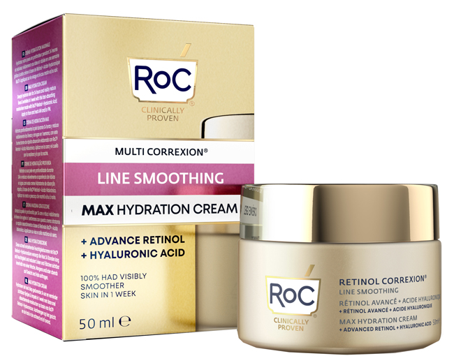 ROC RETINOL CORREXION LINE SMOOTHING CREMA VISO 50 ML - doctorpill.it