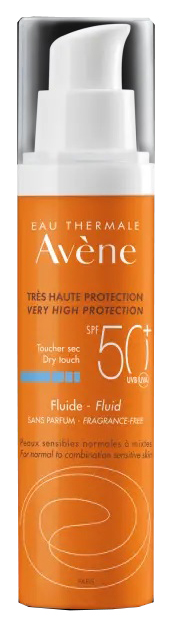 AVENE SOL FLUIDO SPF50+ SENZA PROFUMO NUOVA FORMULA 50 ML - doctorpill.it