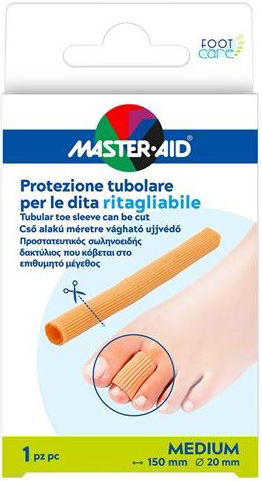 PROTEZIONE TUBOLARE MASTER-AID FOOTCARE RITAGLIABILE 15 CM 20 MM MEDIUM C7 - doctorpill.it