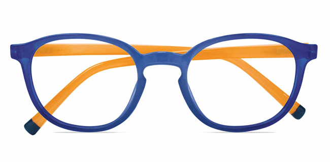 OCCHIALI DA LETTURA TWINS GOLD PAPEETE BLU-ARANCIONE +3,0 - doctorpill.it