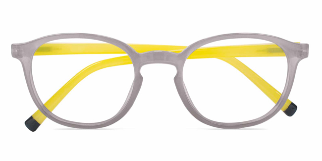 OCCHIALI DA LETTURA TWINS GOLD PAPEETE GRIGIO-GIALLO +3,00 - doctorpill.it