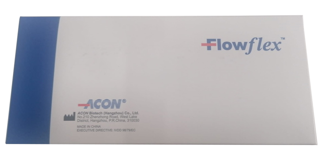 TEST ANTIGENICO RAPIDO COVID-19 FLOWFLEX DETERMINAZIONE QUALITATIVA ANTIGENI SARS-COV-2 IN TAMPONI NASALI MEDIANTE IMMUNOCROMATOGRAFIA 25 PEZZI USO PROFESSIONALE - doctorpill.it