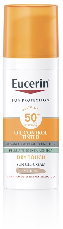 EUCERIN SUN OIL CONTROL TINTED CREAM SPF50+ 50 ML - doctorpill.it