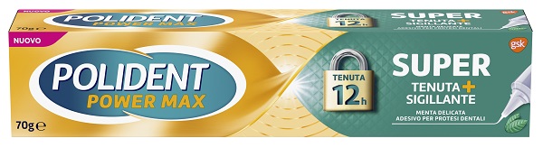 POLIDENT SUPER TENUTA+SIGILLANTE MENTA DELICATA ADESIVO PROTESI DENTALE 70 G - doctorpill.it