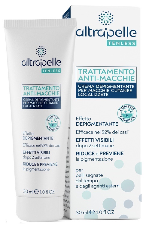 ALTRAPELLE TENLESS TRATTAMENTO ANTI MACCHIE CREMA DEPIGMENTANTE 30 ML - doctorpill.it