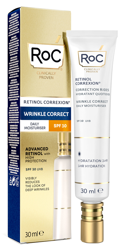 ROC RETINOL CORREXION WRINKLE CORRECT DAILY MOISTURISER SPF30 30 ML - doctorpill.it