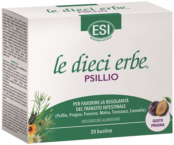 ESI LE DIECI ERBE PSILLIO 20 BUSTINE 5,6 G - doctorpill.it