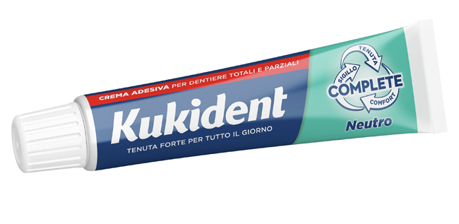 KUKIDENT NEUTRO CREMA ADESIVA DENTIERE 65 G - doctorpill.it