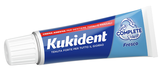 KUKIDENT FRESCO CREMA ADESIVA DENTIERE 40 G - doctorpill.it